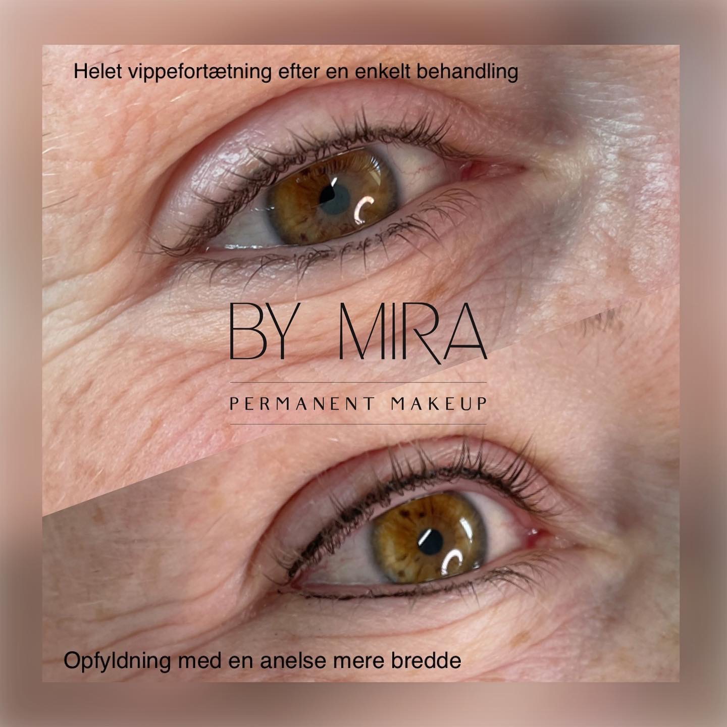 Permanent makeup | Microblading → Bryn, eyeliner og læber By Mira