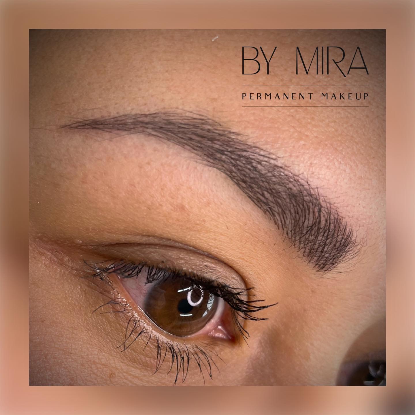 makeup | Microblading → Bryn, og læber | By Mira